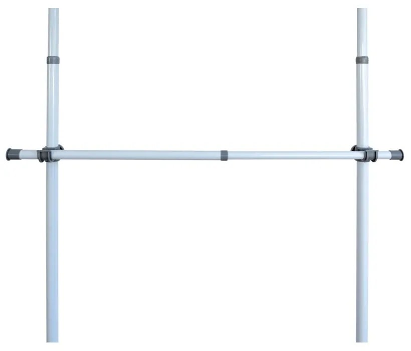 Set 2 suporturi telescopice pentru haine Wenko Herkules, lungime 75 - 120 cm