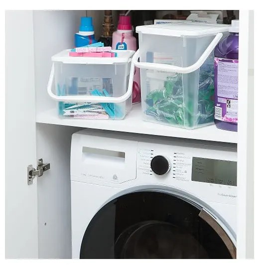 Cutie de depozitare din plastic cu capac - Rotho