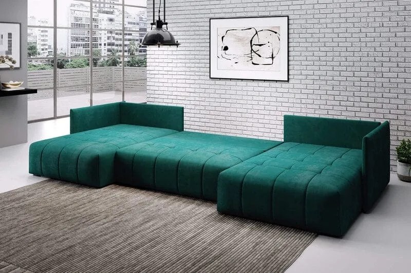 Colțar extensibil dumonde cu ladă de depozitare si sezut confortabil d
