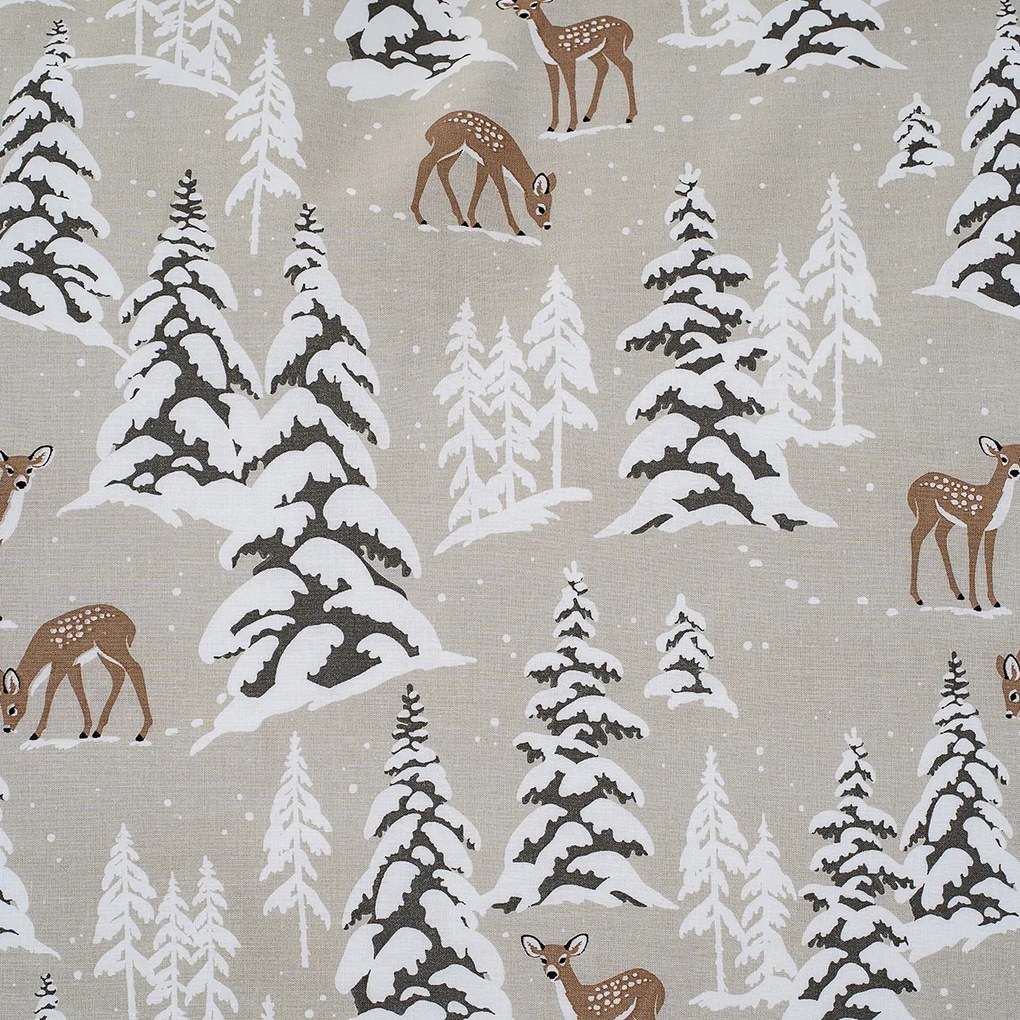 Lenjerie de pat din bumbac 4Home Christmas forest , 140 x 200 cm, 70 x 90 cm, 140 x 200 cm, 70 x 90 cm