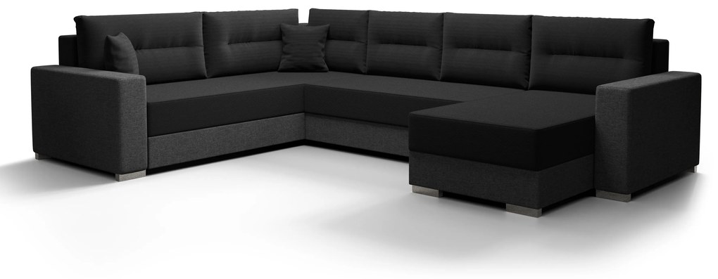 Colțar în formă de U Glide 3 (Negru + Gri) (S). 1057116