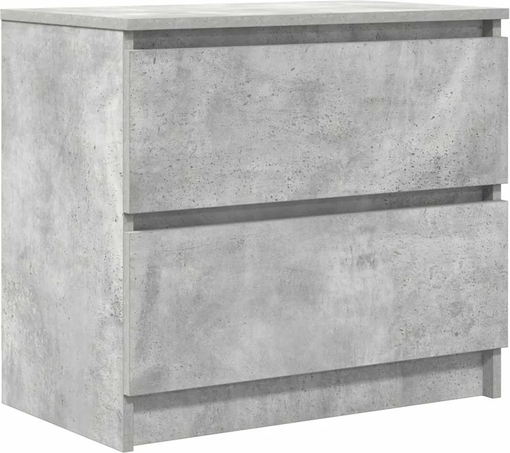 vidaXL Dulap TV Beton Gri 60x35x54 cm Lemn prelucrat