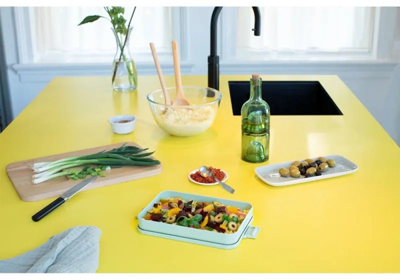 Cutie pentru sandwich Brabantia Make&Take 1006285, 1,1 L, Pana la 2 sandwich-uri, Fara BPA, Verde