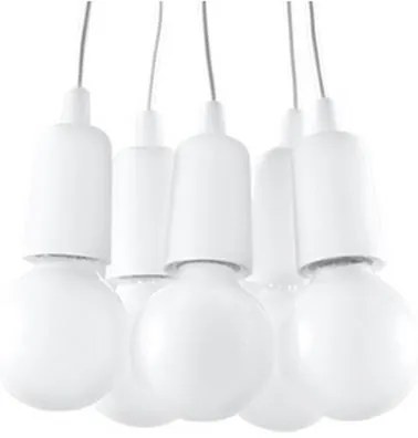 Lustră pe cablu DIEGO 5xE27/60W/230V