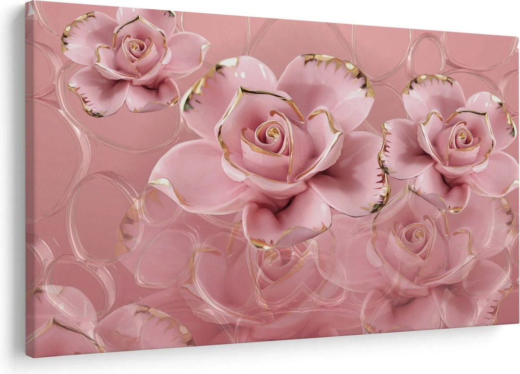 Tablou - Decor floral (90x60 cm)