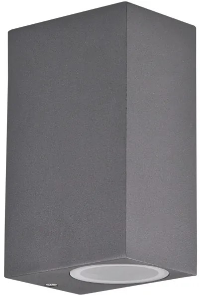 Aplica de perete exterior BOSTON 2xGU10/10W/230V antracit