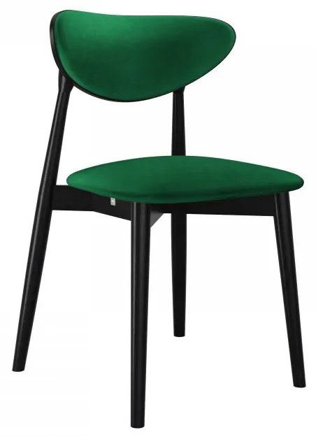 Scaun sufragerie KD 65 C (Negru + smaragd) . 1103477