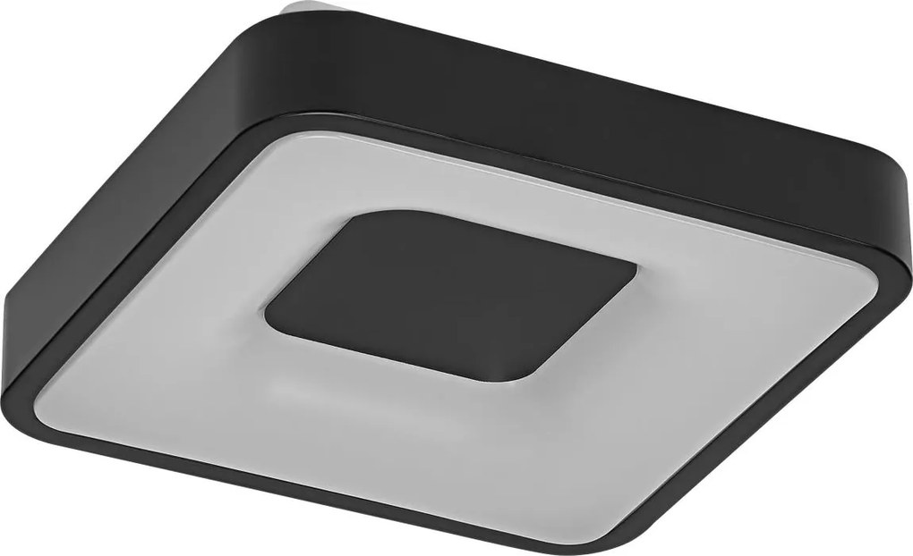 Osram - Plafonieră LED dimabilă ORBIS PIANA LED/16W/230V 29x29 cm neagră
