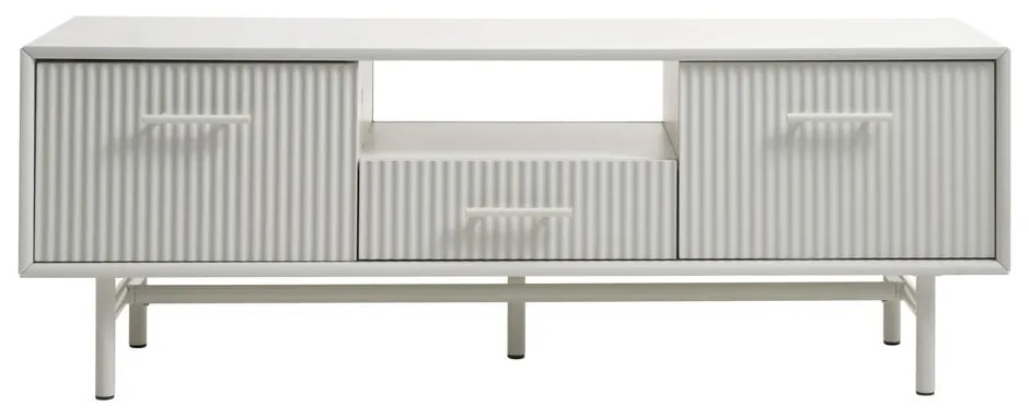 Comodă TV gri 140x50x45 cm Palma – Unique Furniture