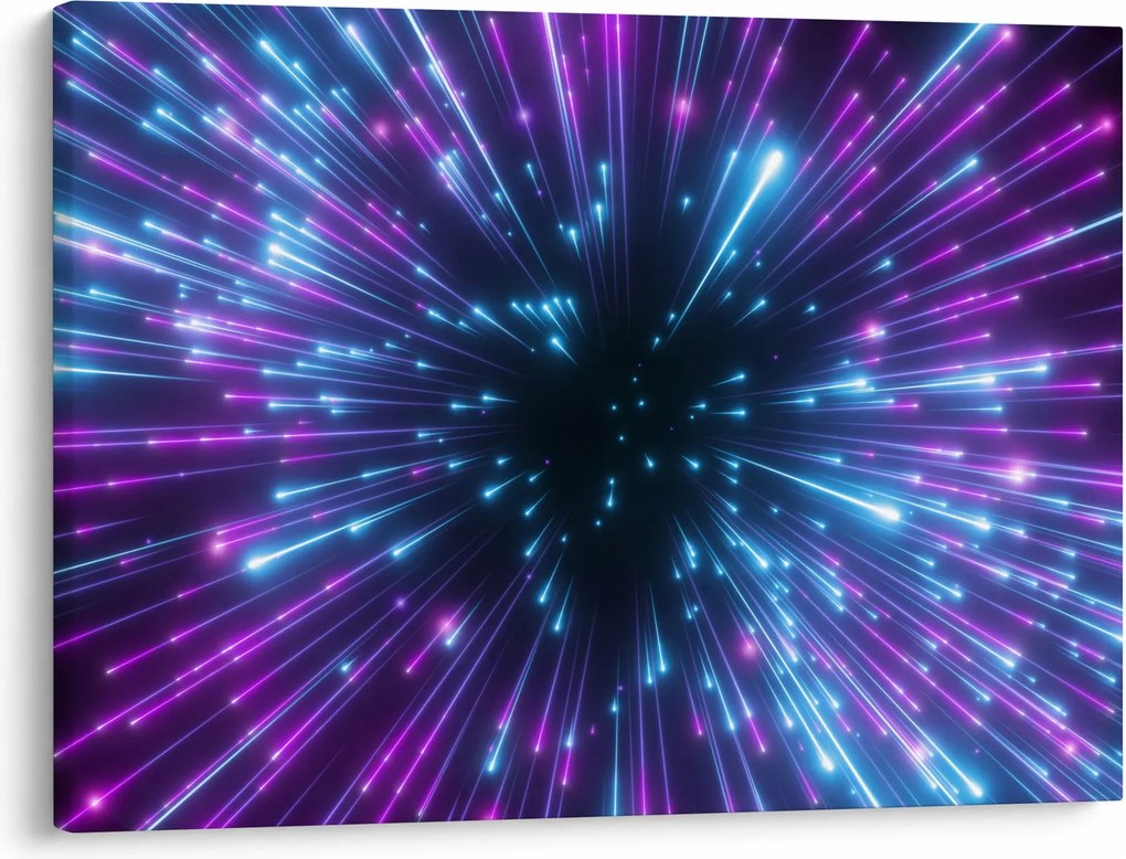 Tablou - Spațiu neon (70x50 cm)
