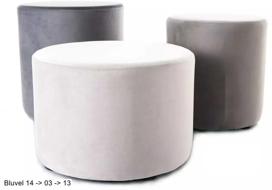 Taburet Caen C Velvet, gri