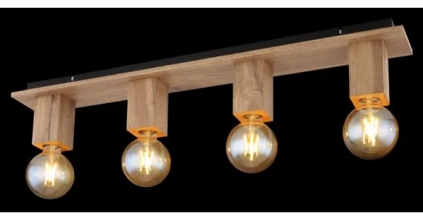 Plafonieră Globo 15655-4D ERNA 4xE27/60W/230V