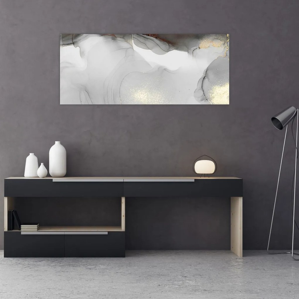 Tablou - Artă cu cerneală II. (120x50 cm)