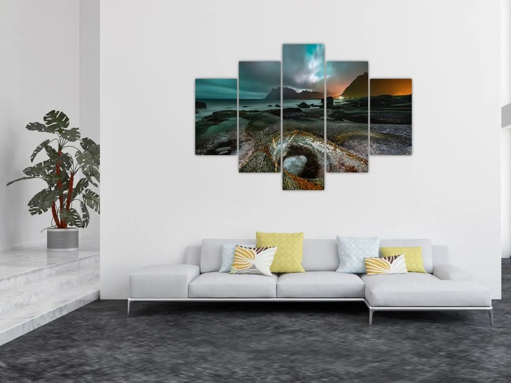 Tablou - Scena de noapte (150x105 cm)