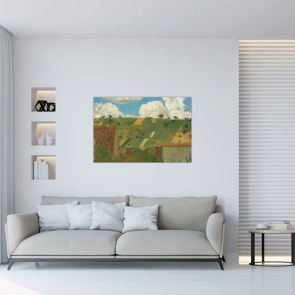 Tablou - Edouard Vuillard, Landscape of the Ile de France, reproducere (90x60 cm)