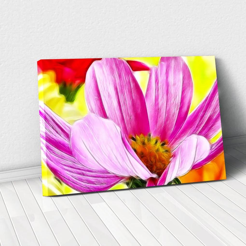 Tablou Canvas - Floare macro 40 x 65 cm