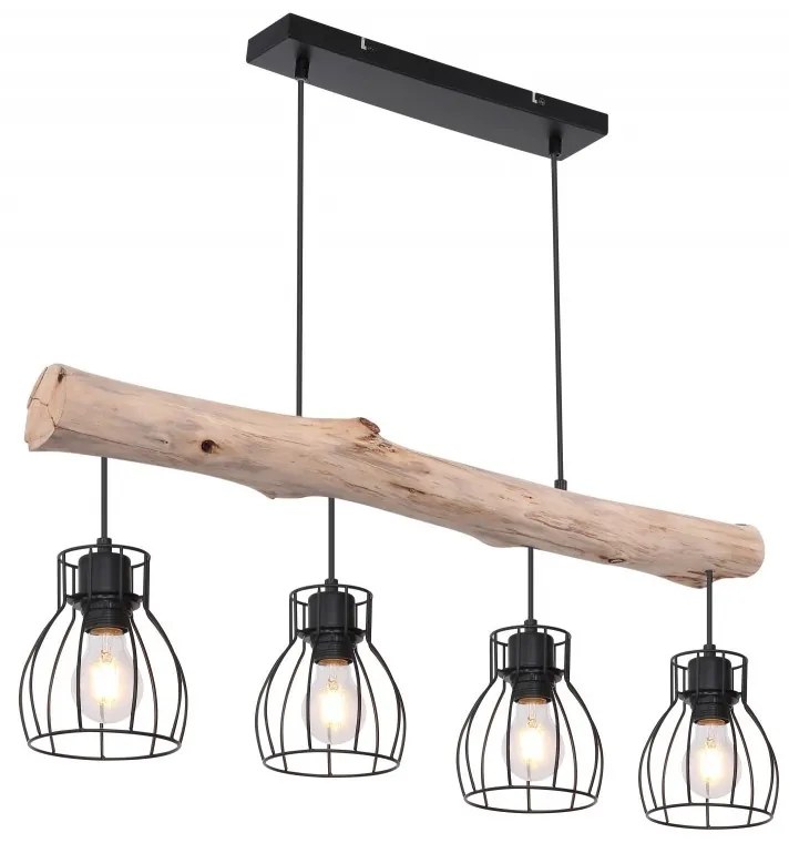 Lustra cu 4 pendule design modern Mina 15326-4N GL