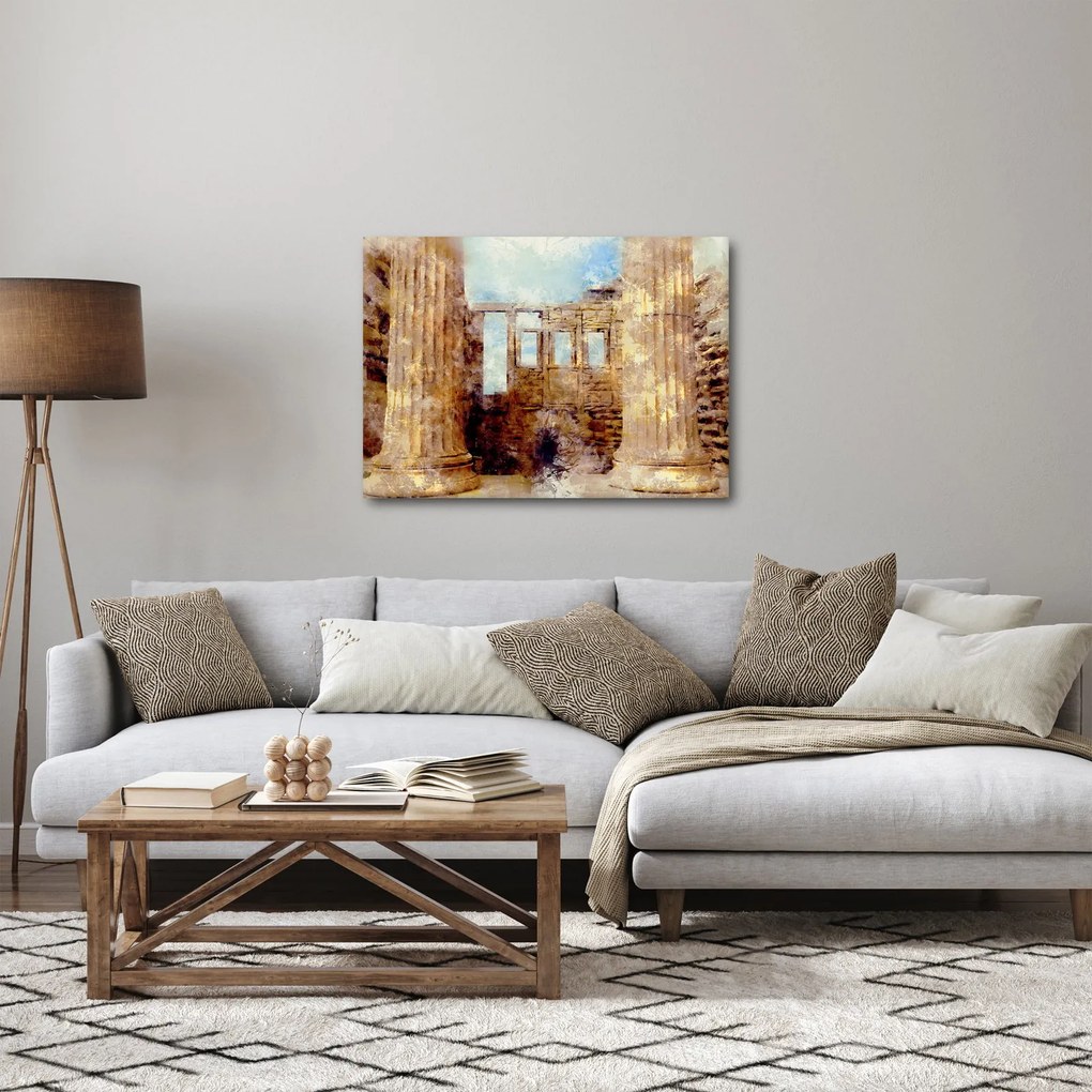 Tablou - Erechtheion, Atena, Grecia (70x50 cm)