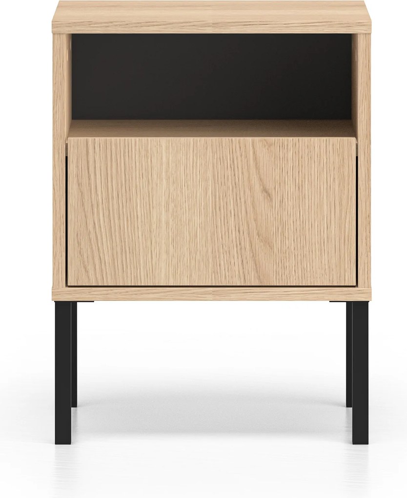 Noptieră cu sertar Harmona 40 cm - stejar lindberg