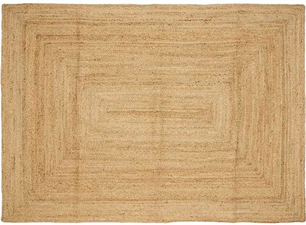 vidaXL Covor de zonă Bej 200 x 290 cm Iută