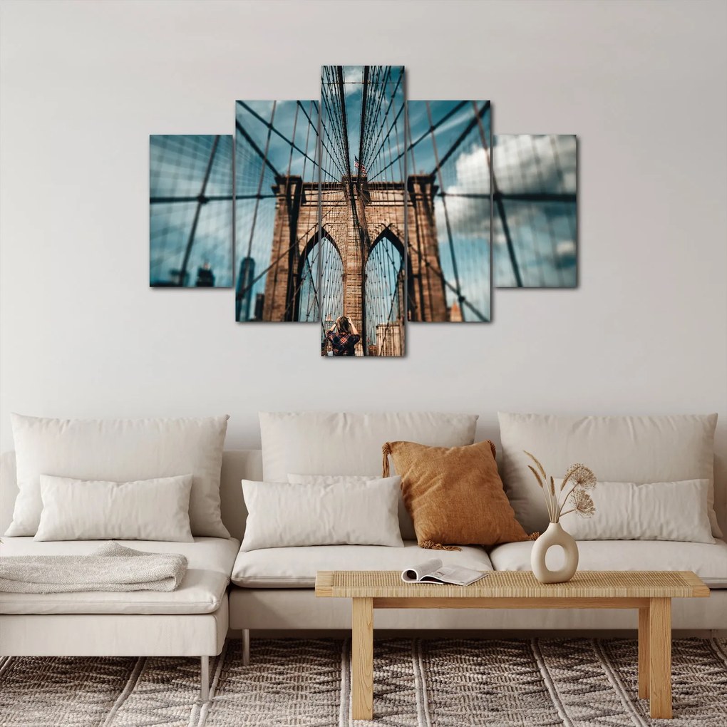 Tablou - Podul din Brooklin (150x105 cm)