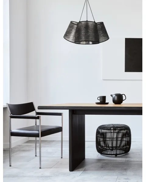 Duolla - Lustră pe cablu ROSSA 3xE27/40W/230V neagră