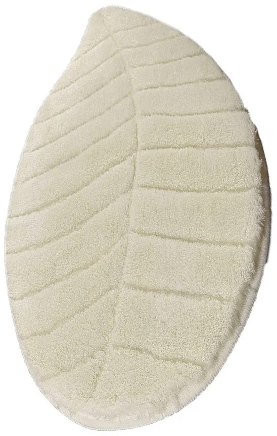 Covoraș de baie crem 60x100 cm Jungle Leaf – Foutastic