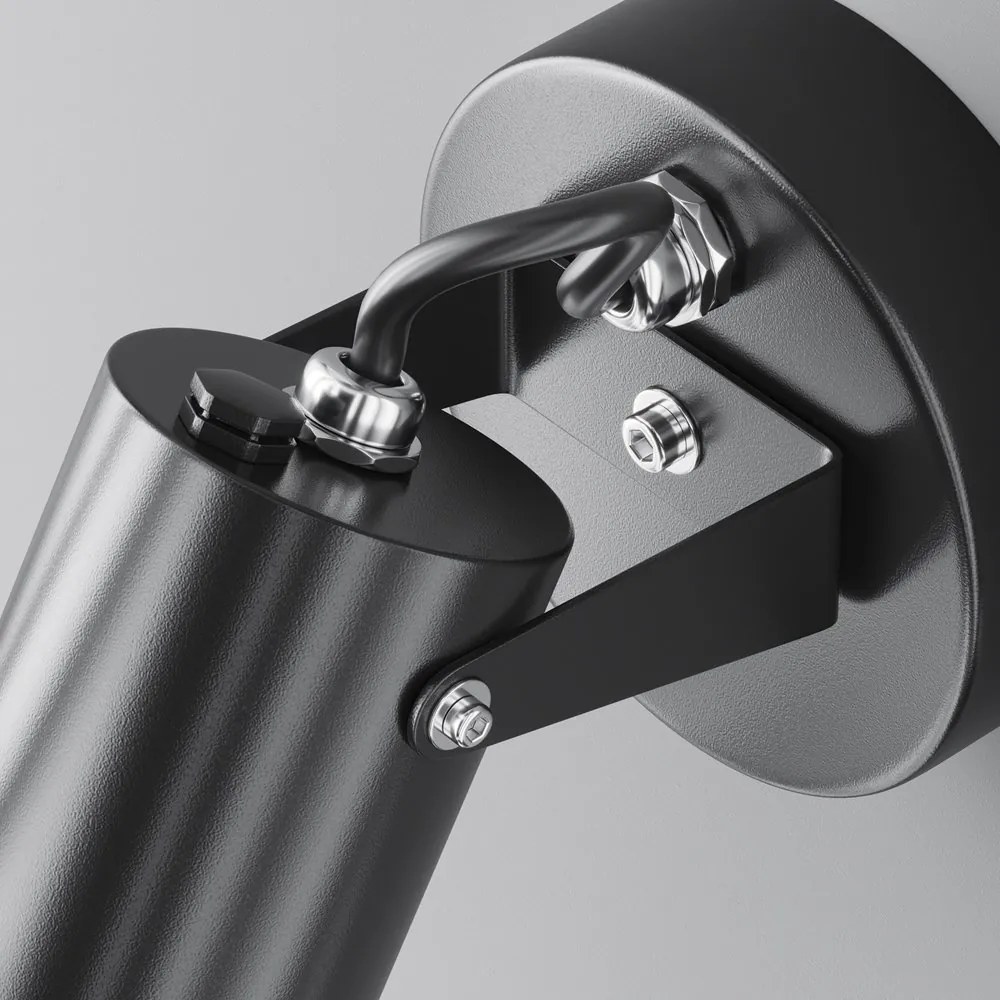 Aplica de perete exterior cu spot directionabil IP65 Scope