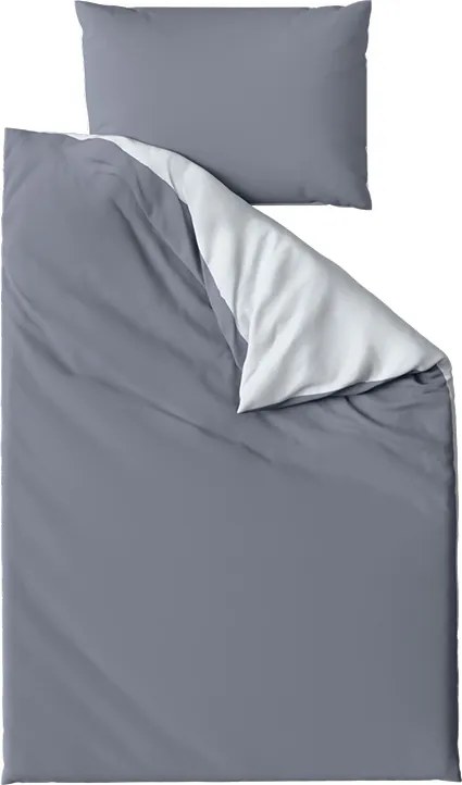 Lenjerie de pat din microfibra MONOCHROMATIC gri Dimensiune lenjerie de pat: 70 x 90 cm | 140 x 200 cm