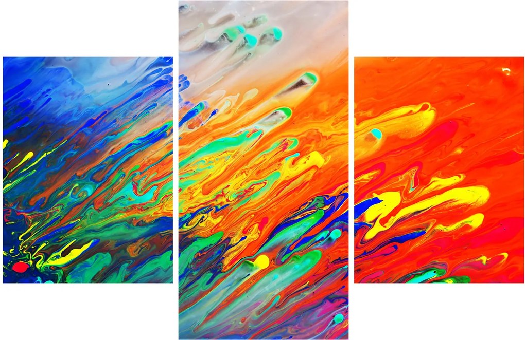 Tablou - Abstract colorat (90x60 cm)