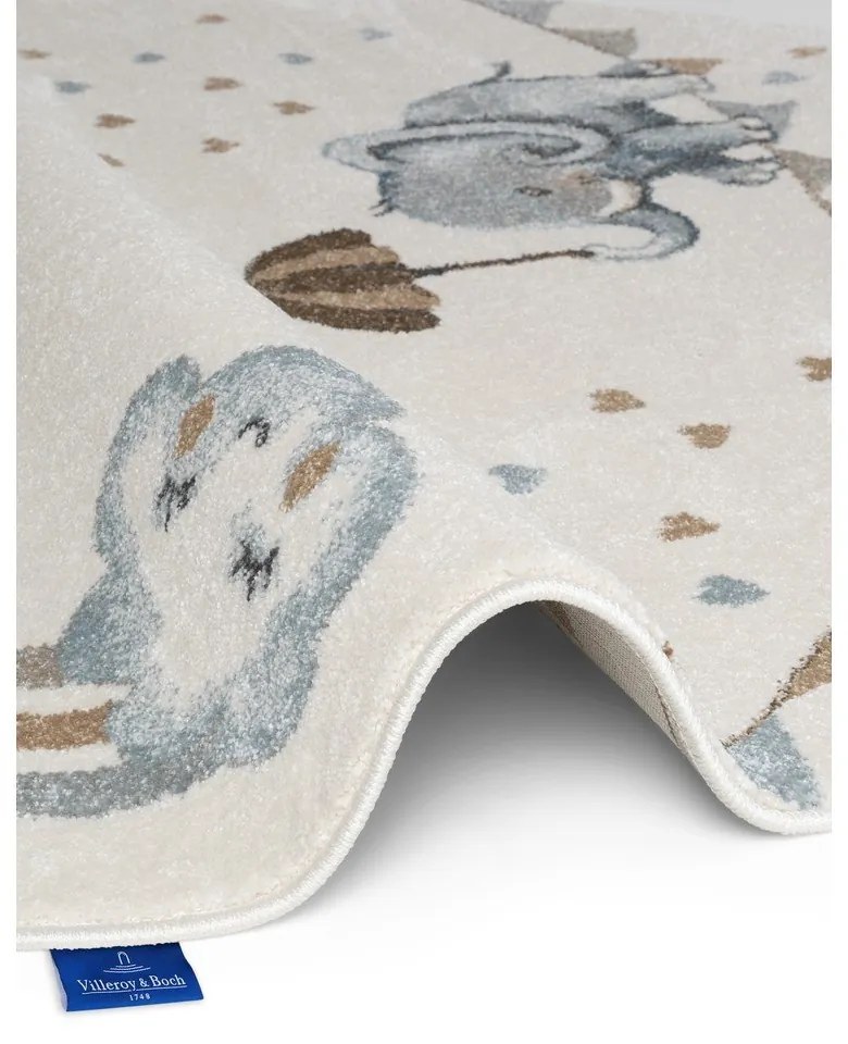 Covor pentru copii crem ø160 cm Walk like an Elephant Rainbow – Villeroy&amp;Boch
