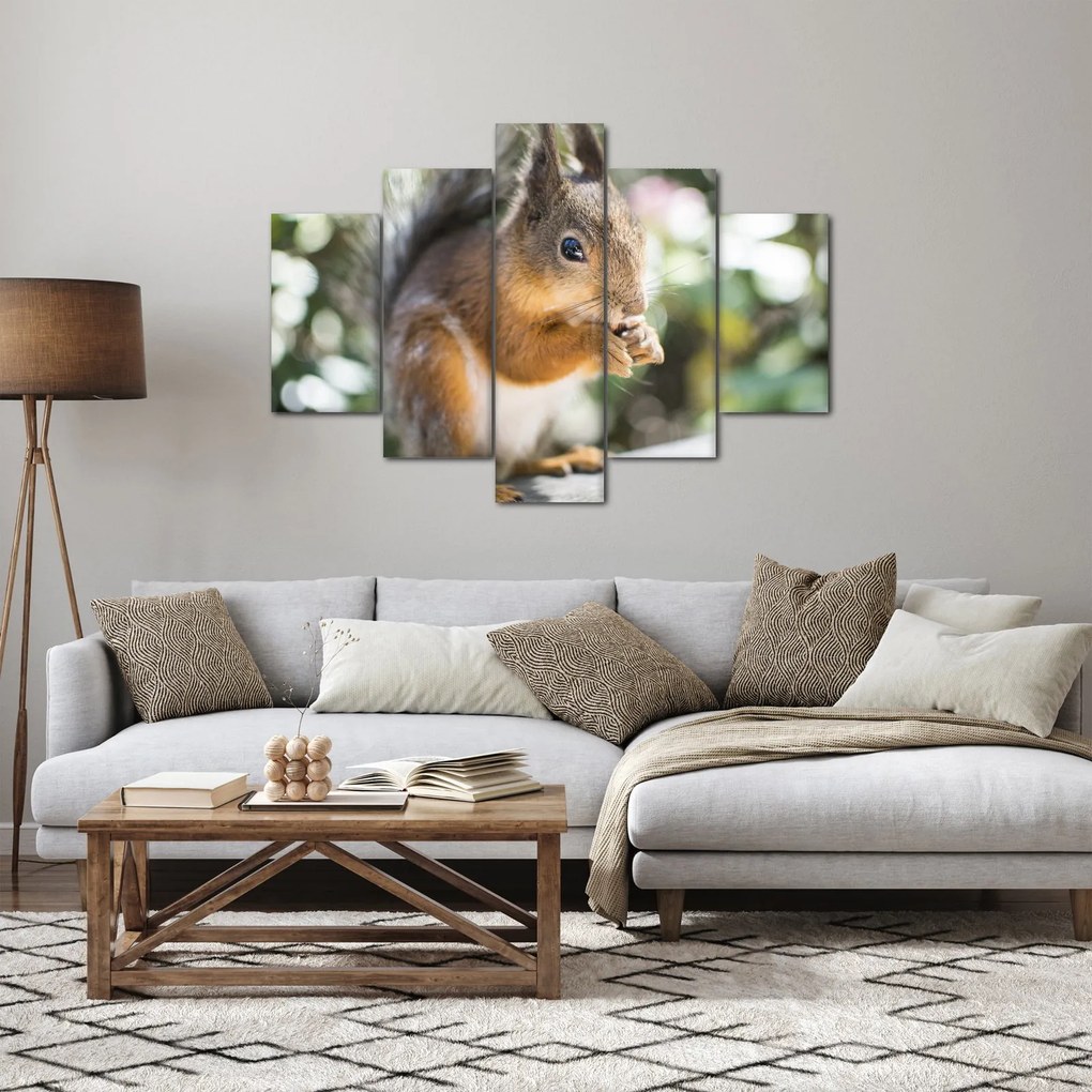 Tablou cu veverița (150x105 cm)