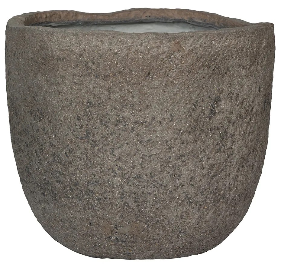 Ghiveci de flori Mt. Russell, diorit gri, dimensiuni multiple - Ghivece de ceramică mărimea: XL - ⌀ 61, h. 52 cm