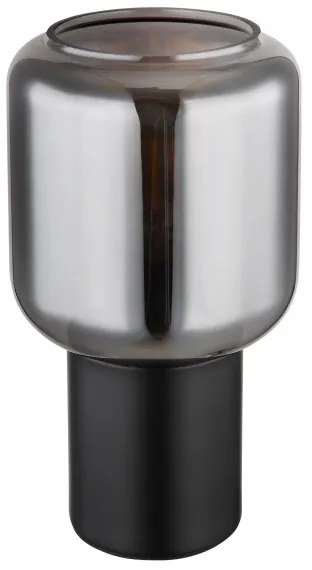Lampă de masă NINJO 1xE27/40W/230V negru Globo 21004S