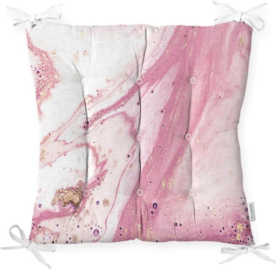 Pernă pentru scaun Minimalist Cushion Covers Pinky Abstract, 40 x 40 cm