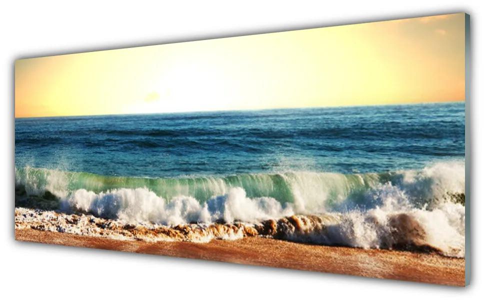 Tablouri acrilice Ocean Beach Peisaj Maro Albastru