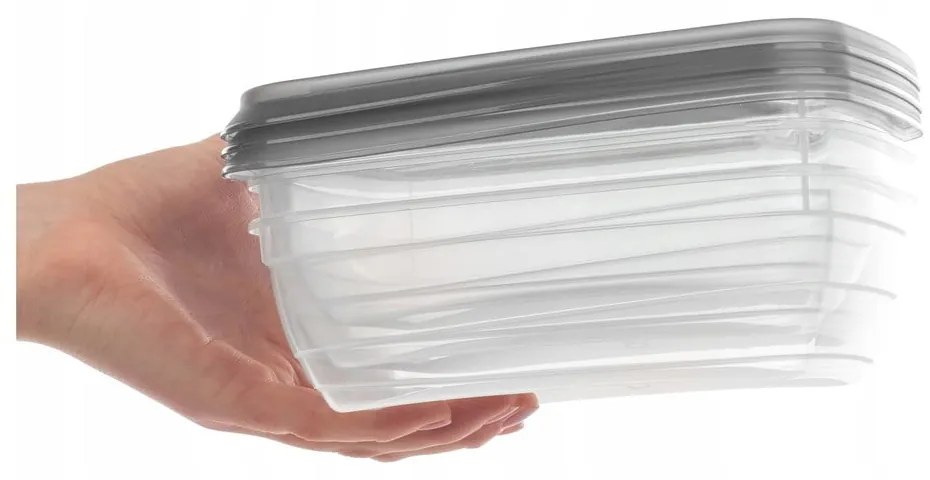 Caserole 3 buc. pentru mâncare Vedo – Curver