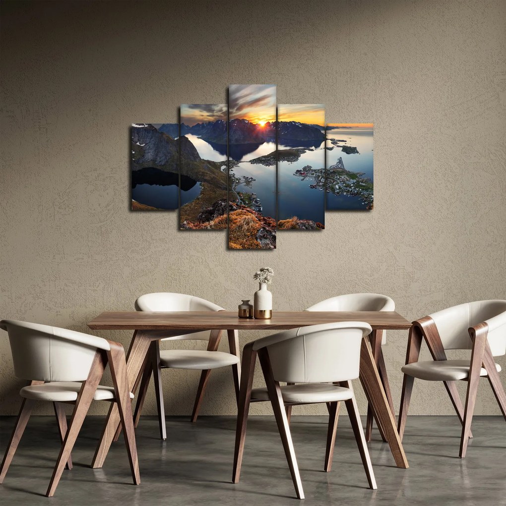 Tablou - Peisaj montan, Norvegia (150x105 cm)