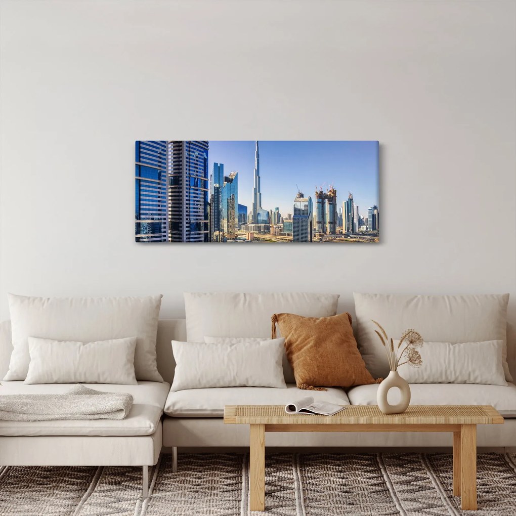 Tablou - Dimineața la Dubai (120x50 cm)