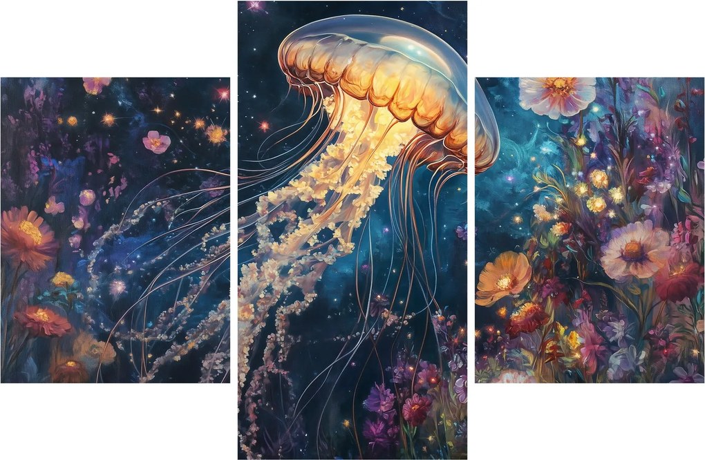 Tablou - Meduză magică (90x60 cm)