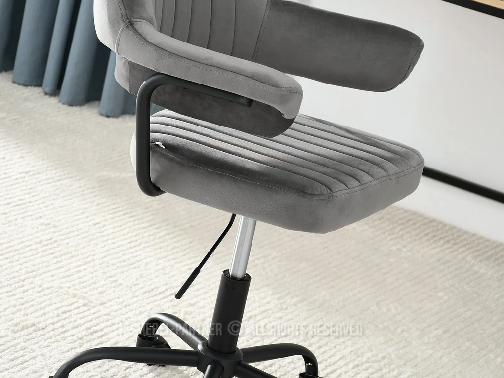 Scaun Merylyn (gri + negru). Promo -21%. 1110303