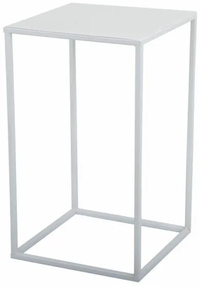 Suport pentru flori 40x24 cm, alb