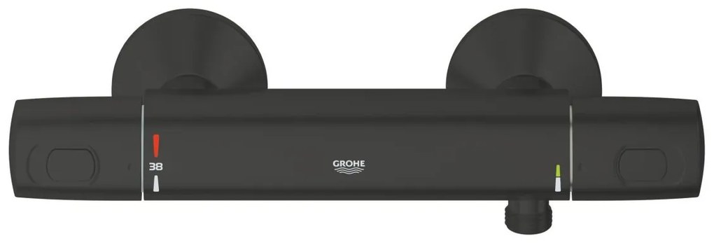 Grohe Precision baterie de dus perete da negru 1022172432