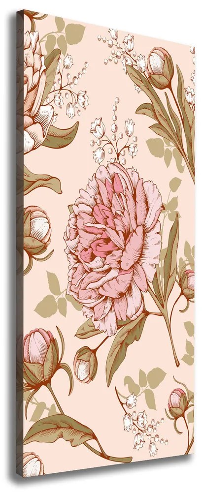Tablou canvas Bujori
