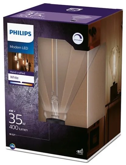 Bec LED dimabil Philips E27/4W/230V 3000K