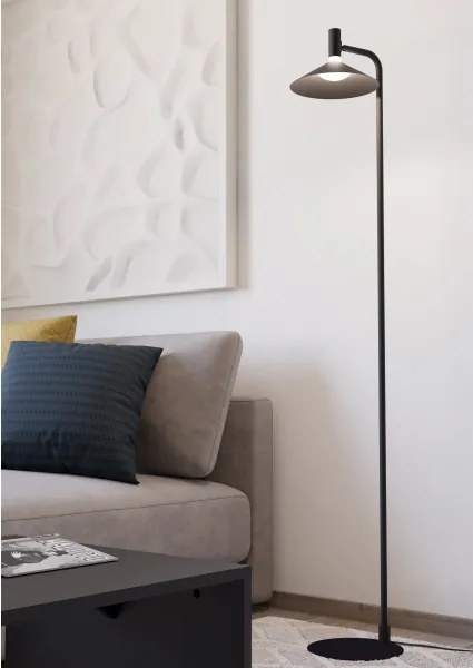 Eglo 902186 - Lampă de podea LED CONOMAVILLA-Z RGBW, dimabilă, 7,5W/230V, neagră