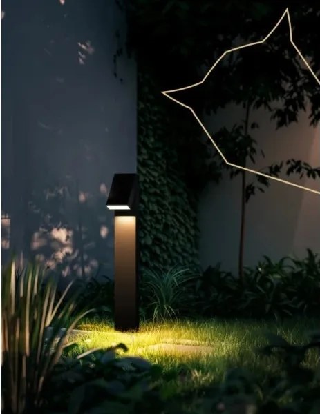 Viking - Lampă solară LED, 1,4 W, 3,7 V, IP65, 3000 K