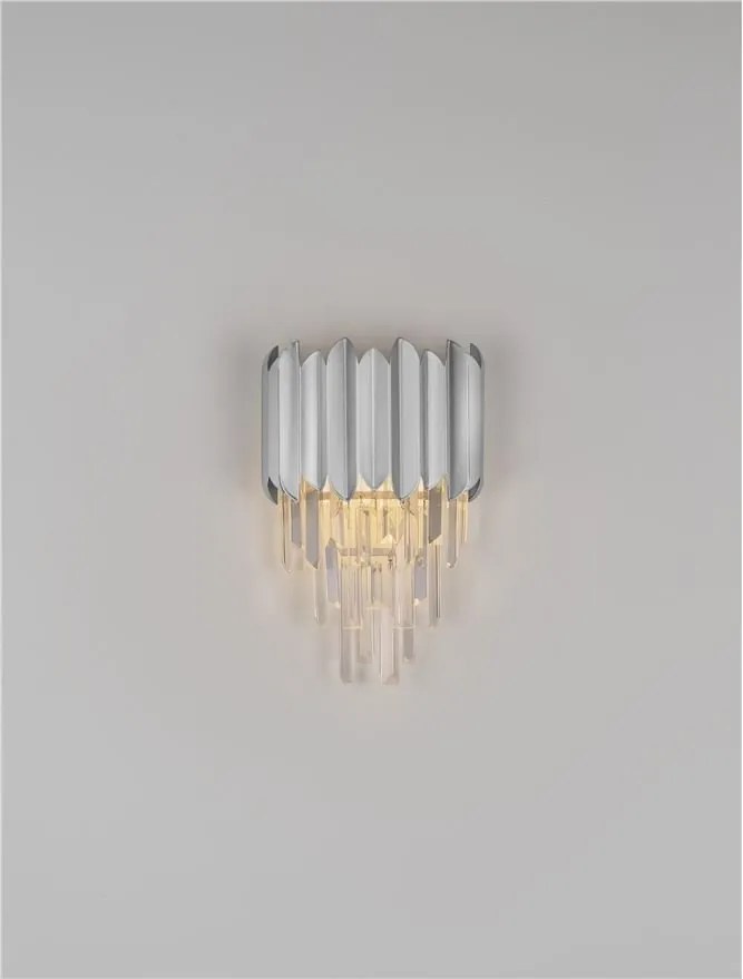 Aplica de perete stil elegant MAGNOLIA crom