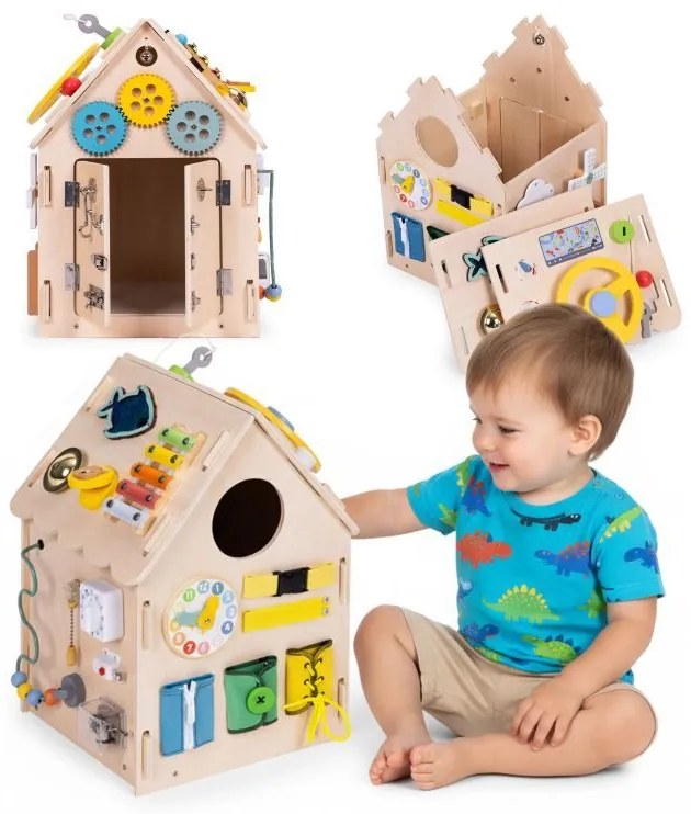 Casă de manipulare din lemn XXL