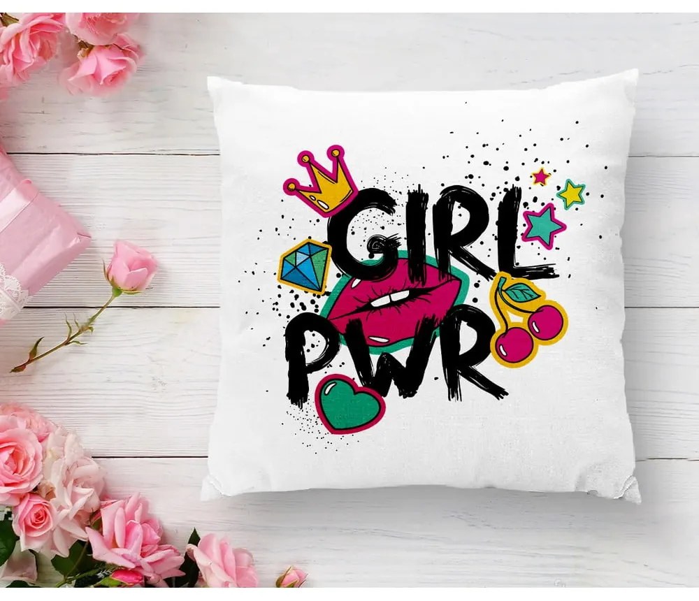 Față de pernă pentru copii 43x43 cm Girl Power – Mila Home